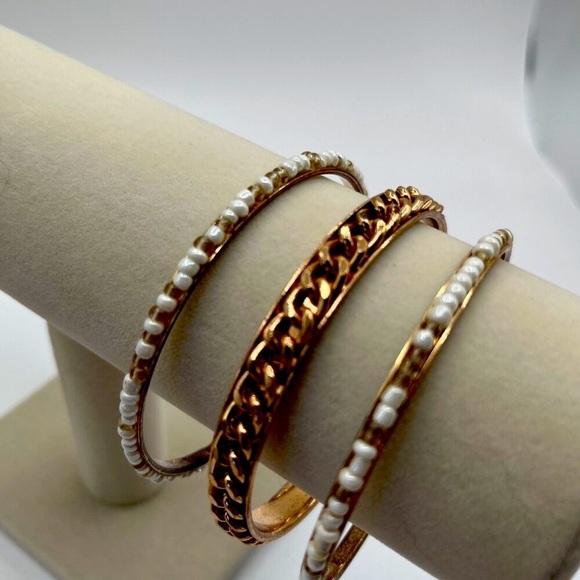 Boho Chic Beaded Necklace & Bangle Set N42 - Picture 8 of 8